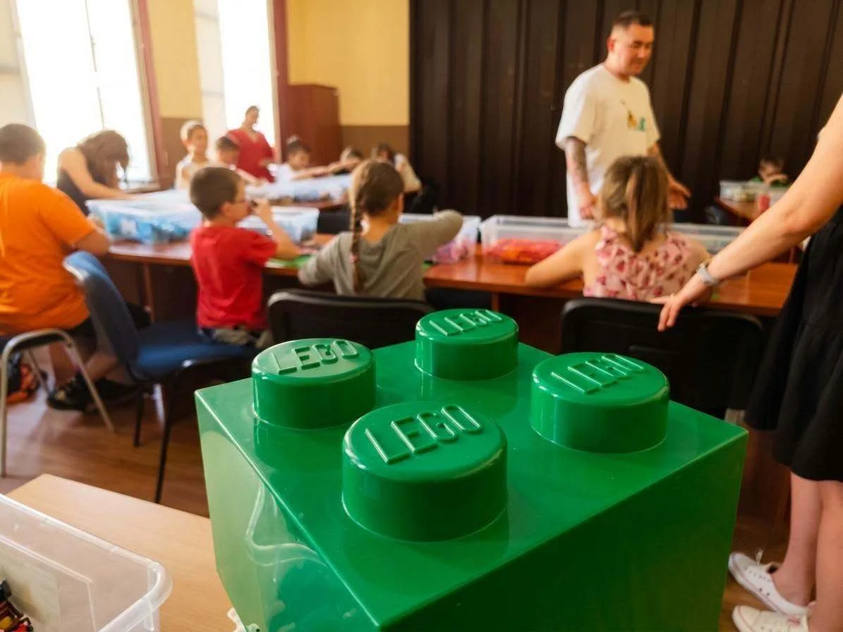 Zabrze: Dzieci budowały z finalistą „LEGO Masters” / fot. MBP
