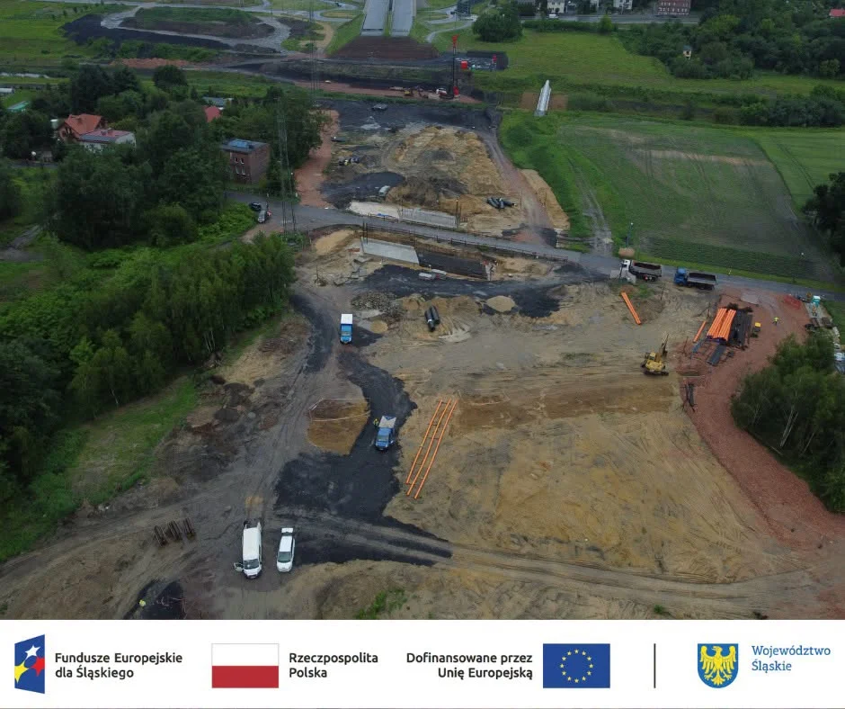 Trasa N-S w Rudzie Śląskiej nabiera tempa. Trwają prace na odcinku w Bielszowicach