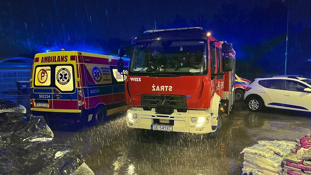 Silny wiatr dał się we znaki w Mysłowicach. Strażacy interweniowali ponad 30 razy