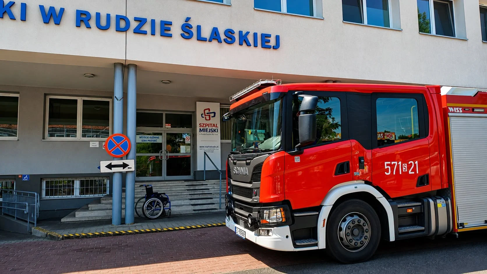 Alarm bombowy w Szpitalu Miejskim w Rudzie Śląskiej. Placówka wydała komunikat