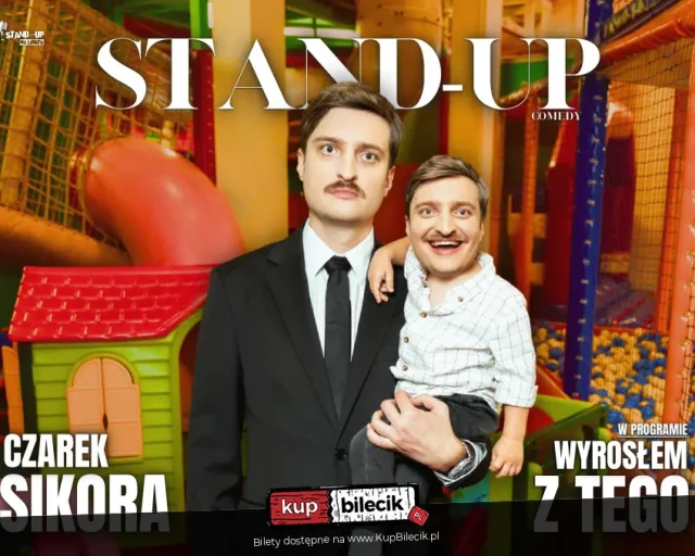 Stand-up Czarka Sikory „Wyrosłem z tego” w Odysei