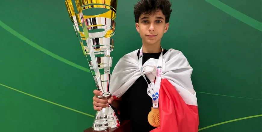 Zabrzanin mistrzem świata juniorów. Antoni Radzimski ze złotem w szachach klasycznych