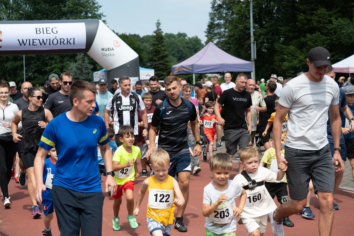 Za nami kolejny Bieg Wiewiórki w Rudzie Śląskiej. Było gorąco, sportowo i rodzinnie / fot. Marek Faber