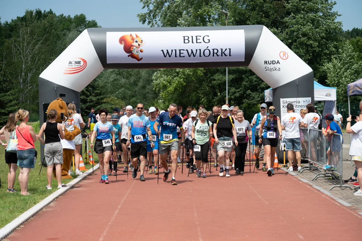 Za nami kolejny Bieg Wiewiórki w Rudzie Śląskiej. Było gorąco, sportowo i rodzinnie / fot. Marek Faber