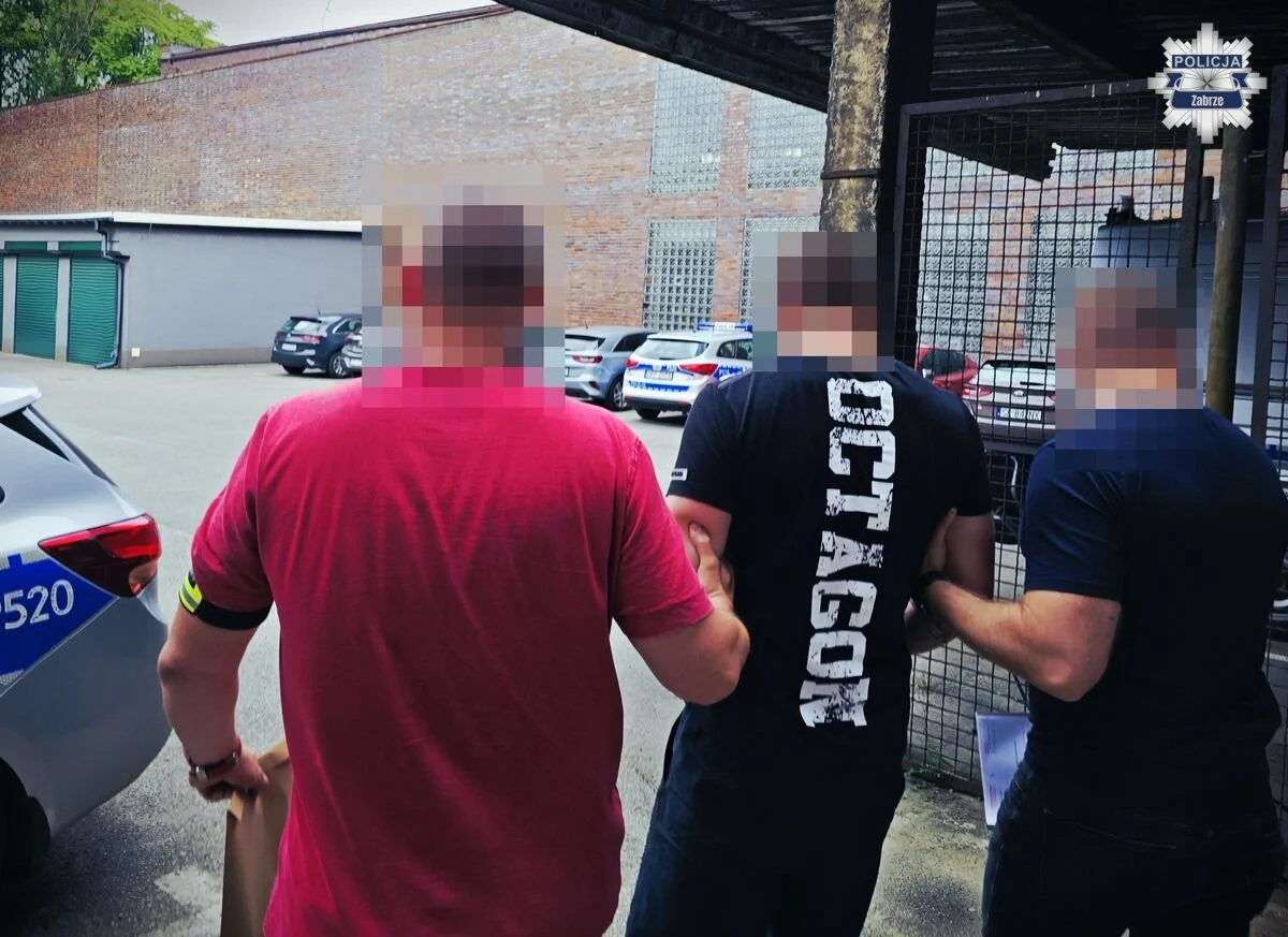 Brutalny atak w Zabrzu. Strzelał do 21-latka z broni pneumatycznej.