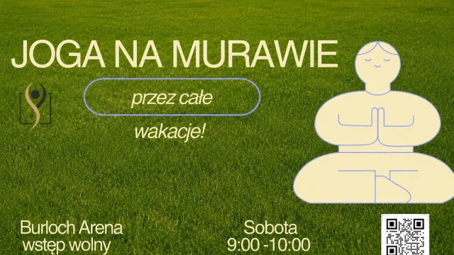 Joga na murawie Burloch Areny
