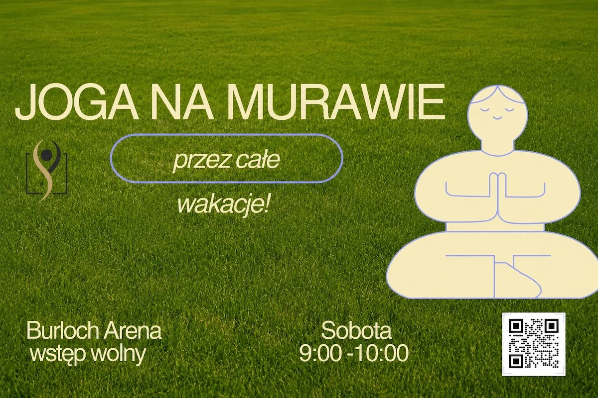 Joga na murawie wraca po raz czwarty. Bezpłatne zajęcia przez całe wakacje