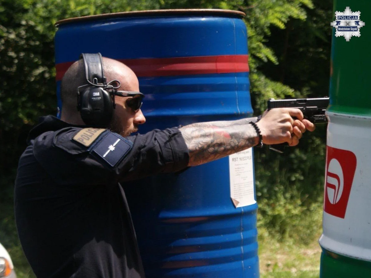 Dynamiczne strzelania i sportowa rywalizacja. Tak wyglądały zawody służb w Pszow (10)