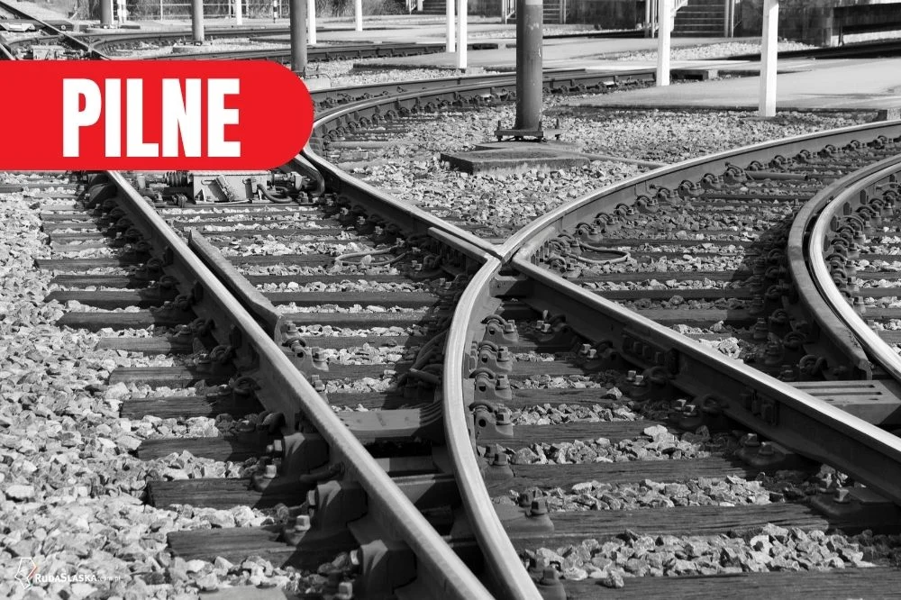 Tragedia na torach w Rudzie Śląskiej. Nie żyje mężczyzna potrącony przez pociąg