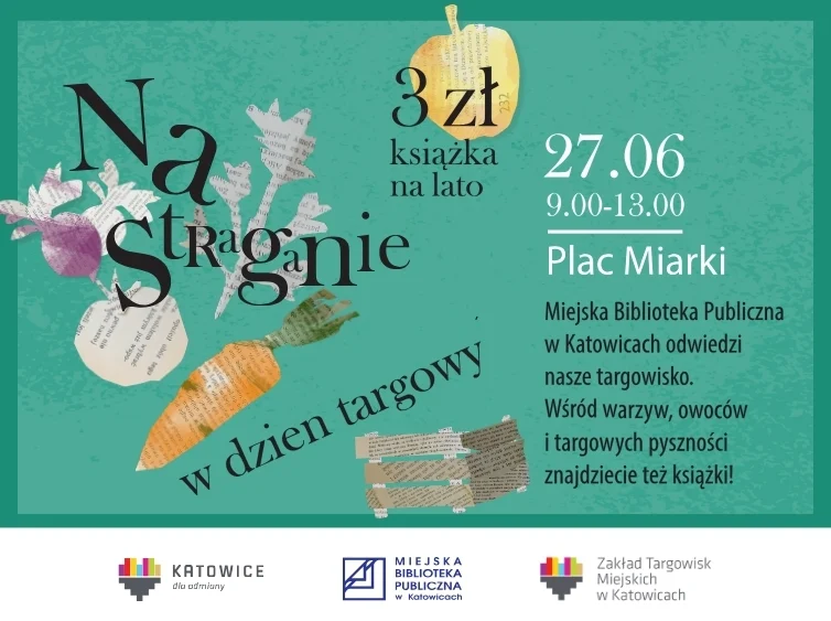 Lotny Antykwariat w Katowicach. Na targu kupisz książki za 3 zł