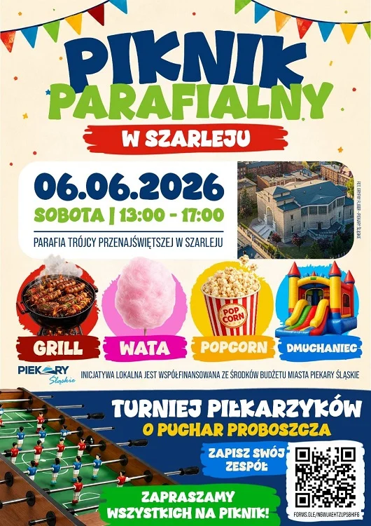Rodzinne święto w Szarleju. Piknik i Turniej Piłkarzyków o Puchar Proboszcza już w sobotę / fot. UM Piekary Śląskie