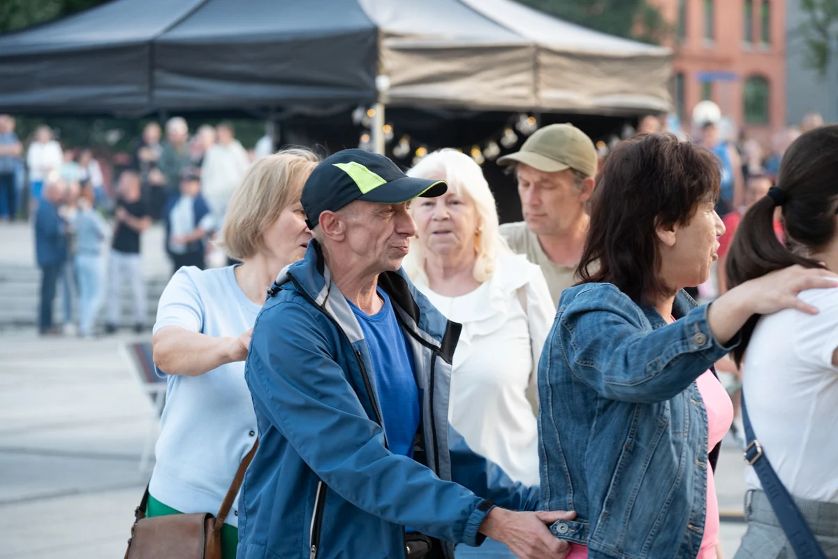 Rynek w Nowym Bytomiu zamienił się w parkiet. Tak Ruda Śląska świętowała Święto Herbu / fot. Marek Faber