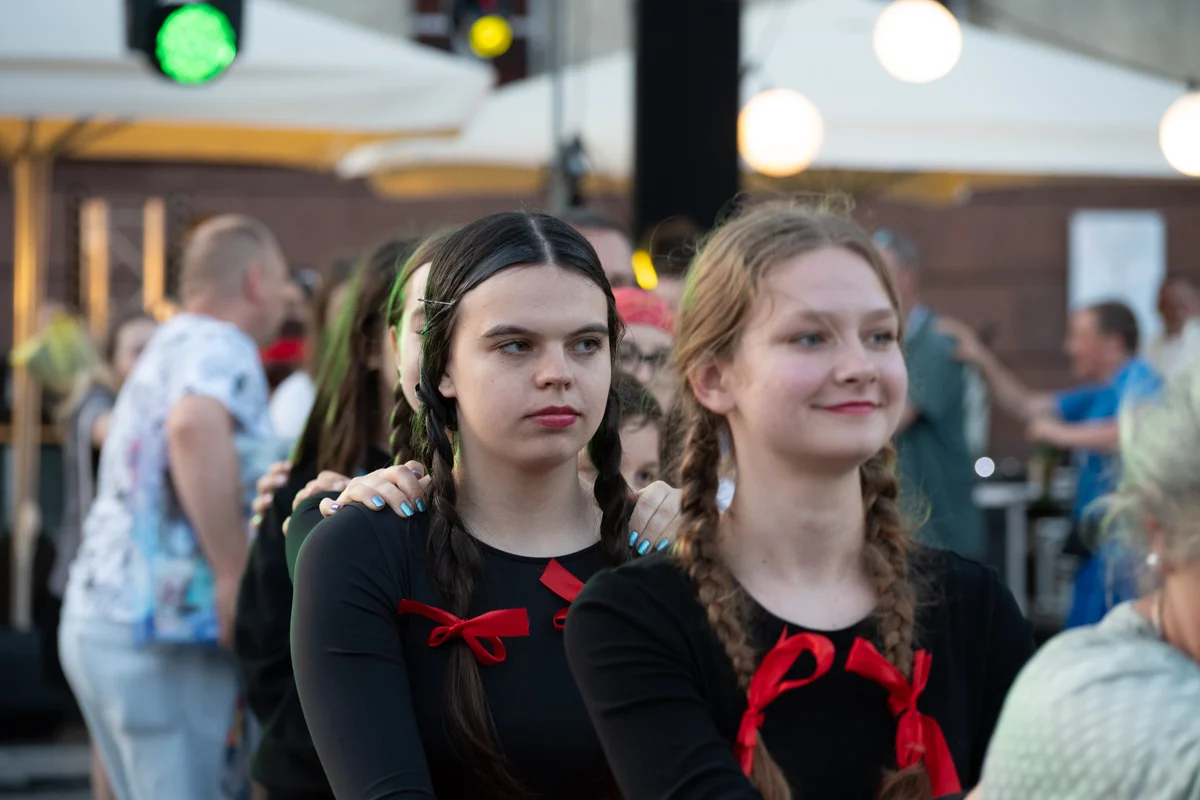 Rynek w Nowym Bytomiu zamienił się w parkiet. Tak Ruda Śląska świętowała Święto Herbu / fot. Marek Faber