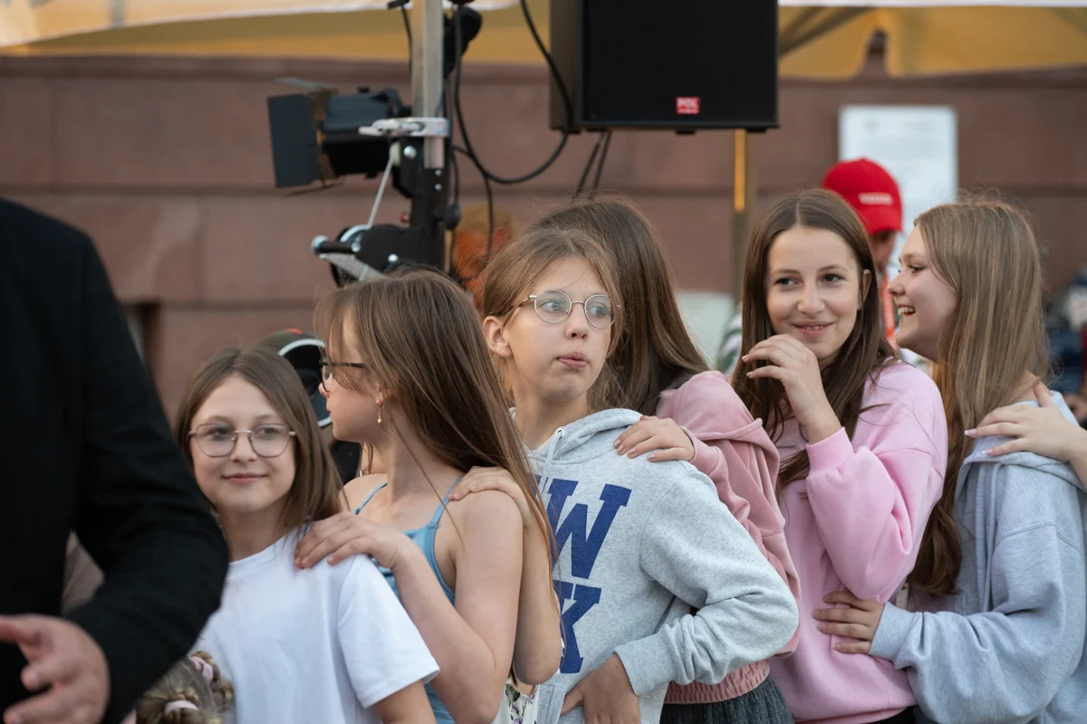 Rynek w Nowym Bytomiu zamienił się w parkiet. Tak Ruda Śląska świętowała Święto Herbu / fot. Marek Faber