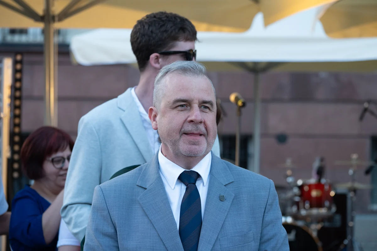 Rynek w Nowym Bytomiu zamienił się w parkiet. Tak Ruda Śląska świętowała Święto Herbu / fot. Marek Faber