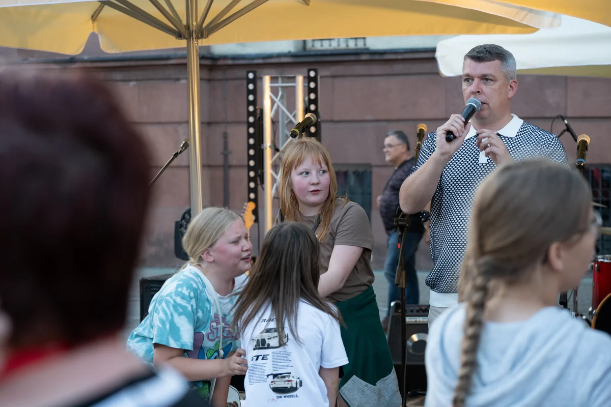 Rynek w Nowym Bytomiu zamienił się w parkiet. Tak Ruda Śląska świętowała Święto Herbu / fot. Marek Faber