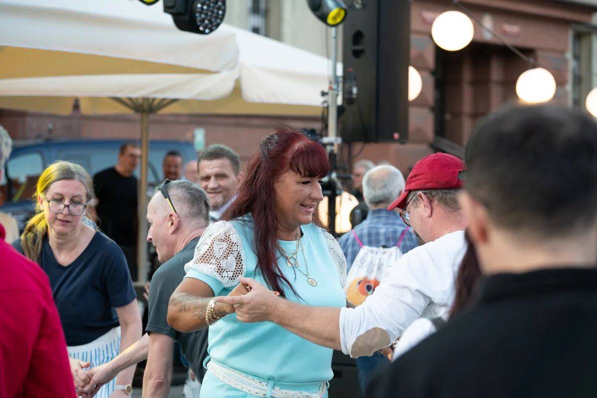 Rynek w Nowym Bytomiu zamienił się w parkiet. Tak Ruda Śląska świętowała Święto Herbu / fot. Marek Faber