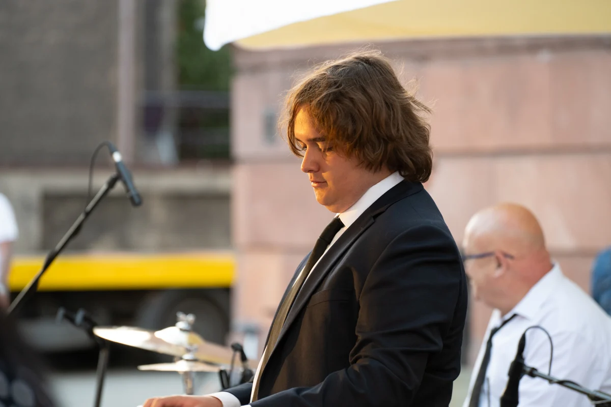 Rynek w Nowym Bytomiu zamienił się w parkiet. Tak Ruda Śląska świętowała Święto Herbu / fot. Marek Faber