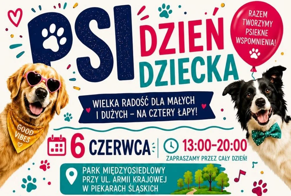 Psi Dzień Dziecka w Piekarach Śląskich. Darmowe atrakcje i widowiskowy pokaz flyballu