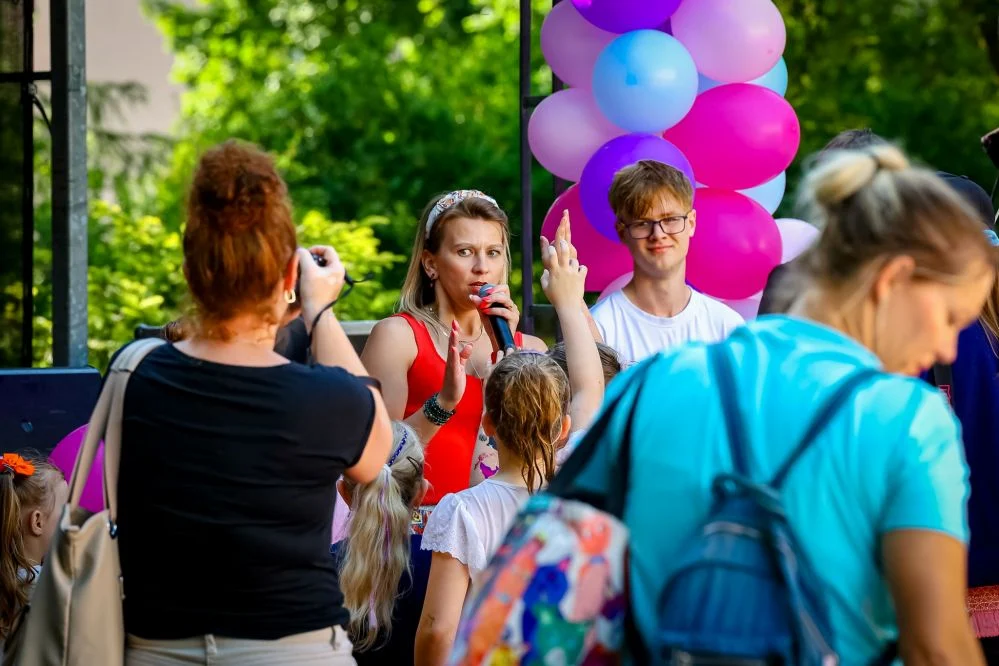 Rybnik świętował Dzień Dziecka. Rodzinne atrakcje przyciągnęły mieszkańców /fot. Dom Kultury Chwałowice, Rybnickie Włóczykije