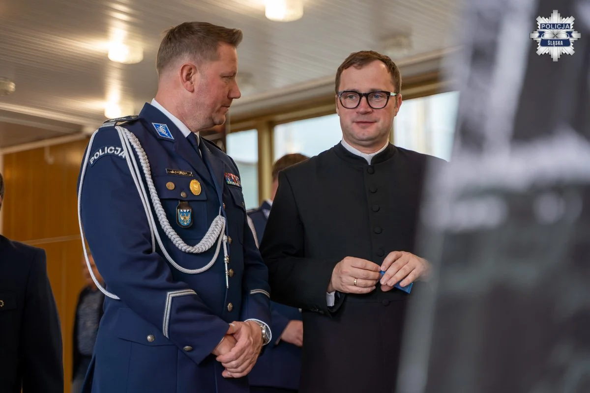 Śląska Policja oddała hołd swojej historii. W Katowicach uczczono 104. rocznicę /fot. Śląska Policja