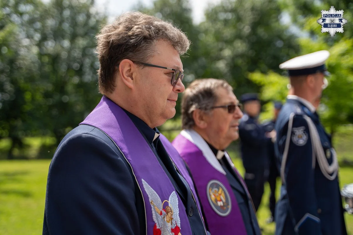 Śląska Policja oddała hołd swojej historii. W Katowicach uczczono 104. rocznicę /fot. Śląska Policja