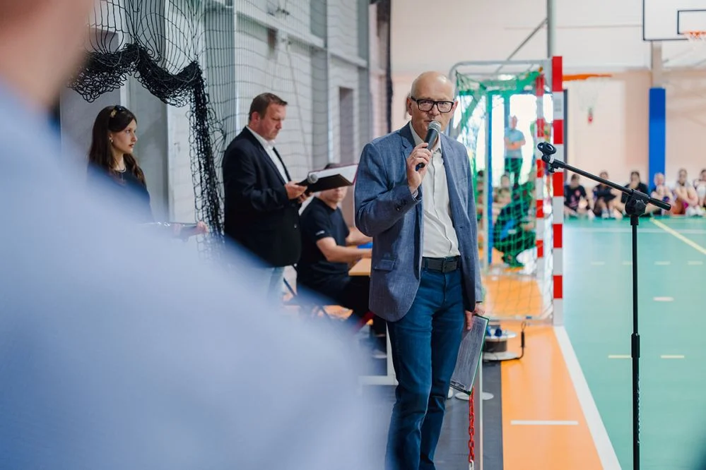 Sportowa inwestycja za ponad 7,3 mln zł. Uczniowie ZSS mają nowoczesną halę /fot. Wojciech Mateusiak /UM