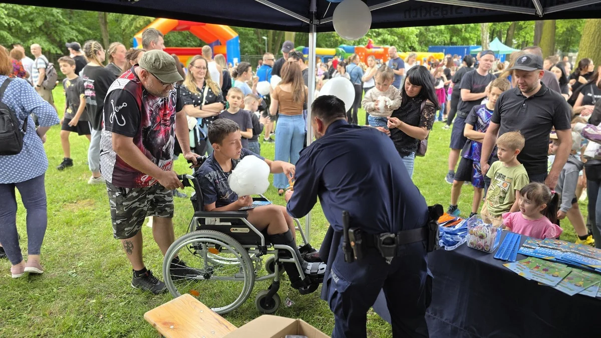 Zabawa i profilaktyka w Siemianowicach Śląskich. Tak świętowano Dzień Dziecka (10)