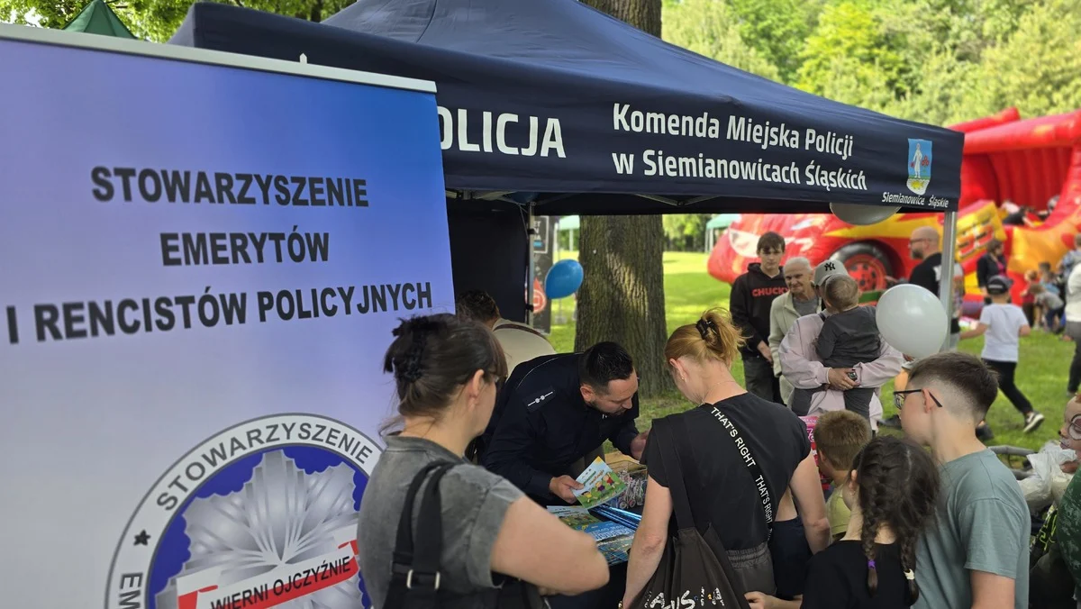 Zabawa i profilaktyka w Siemianowicach Śląskich. Tak świętowano Dzień Dziecka (3)