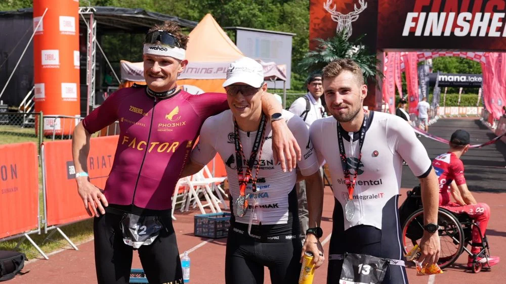 Złoto dla Siemianowic! Michał Lisieński triumfuje w JBL Triathlon Sieraków 2026 (5)