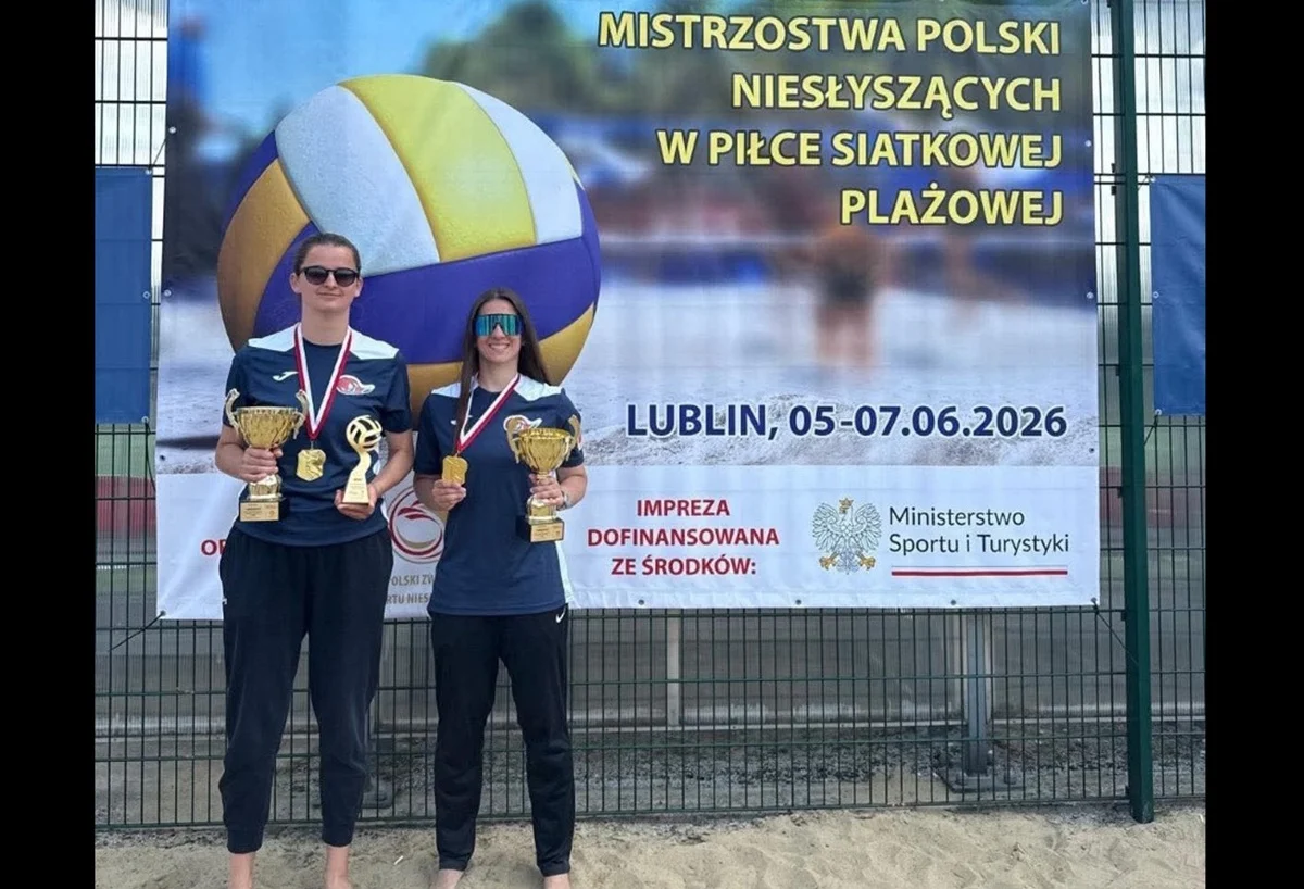 Złoto i srebro dla Gliwic. MIG Gliwice błysnęło w siatkówce plażowej