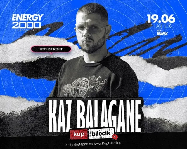 Kaz Bałagane w Katowicach – koncert w Energy 2000