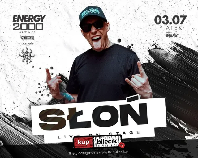 Słoń w Energy 2000 Katowice – koncert rapera 3 lipca