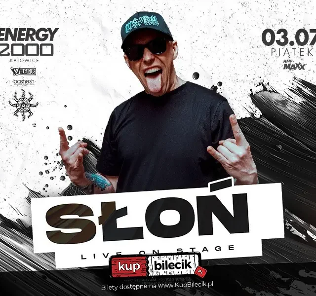 Słoń w Energy 2000 Katowice – koncert rapera 3 lipca