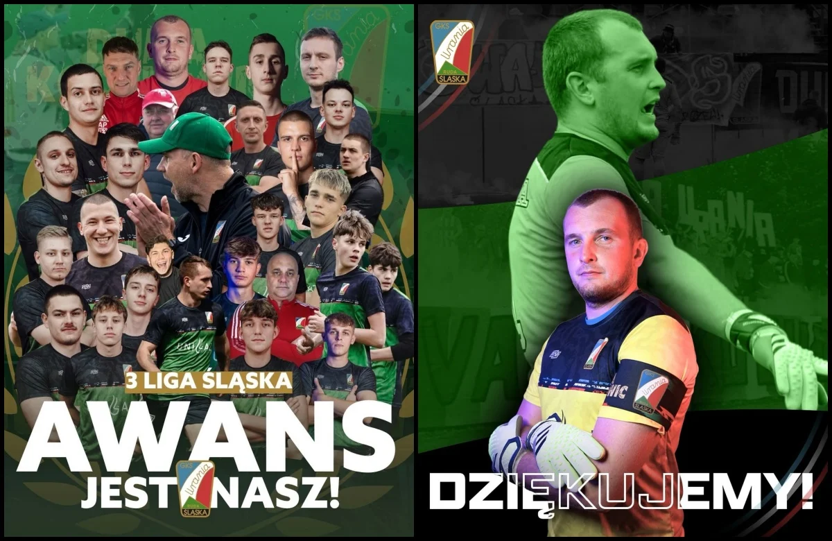 GKS Urania Ruda Śląska z awansem. Wielki dzień przy Tunkla