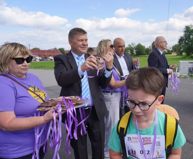 Wielki Bieg Integracyjny w Żorach - każdy jest zwycięzcą! / fot. UM Żory