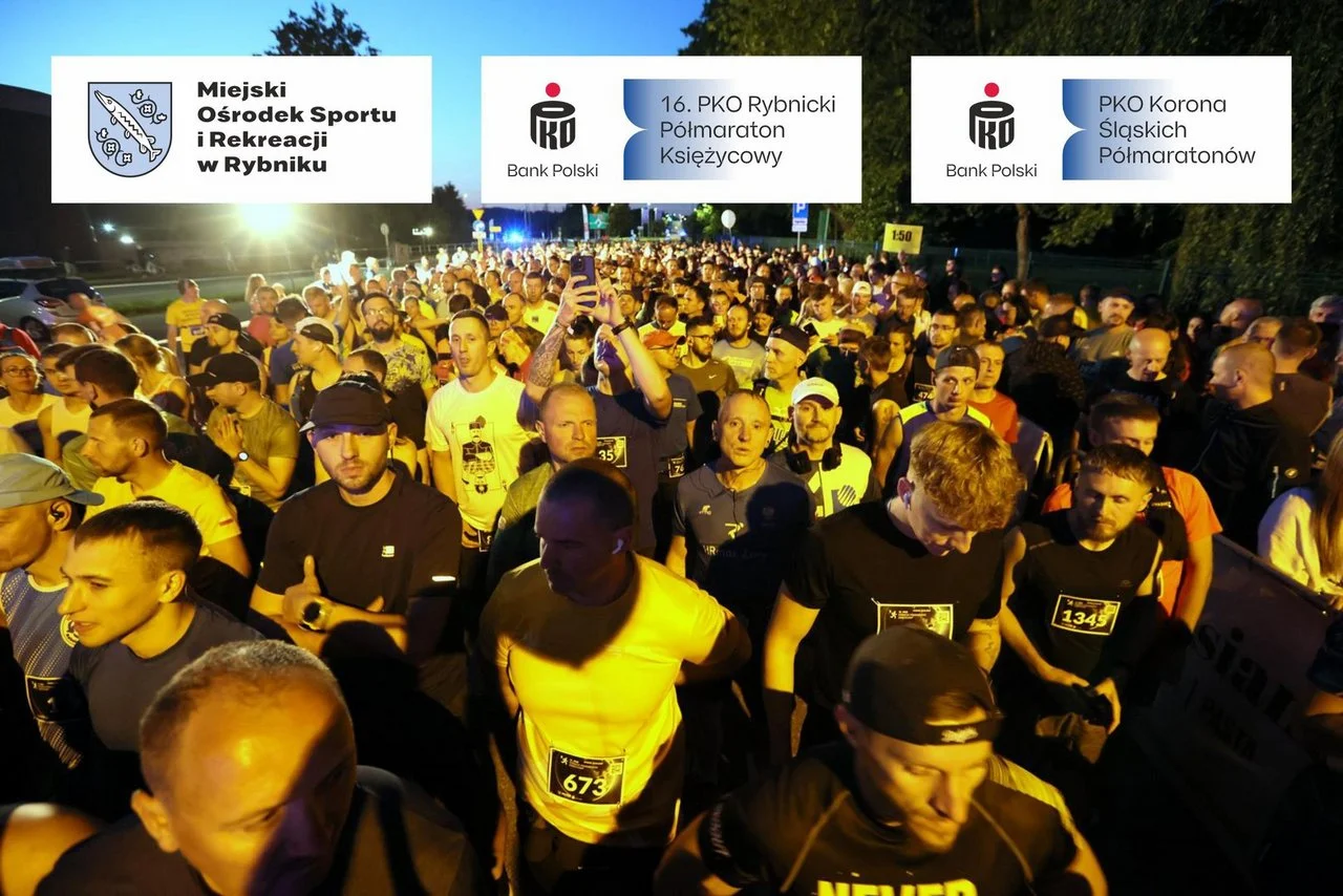 Utrudnienia w Rybniku. W nocy zamknięte ulice przez półmaraton