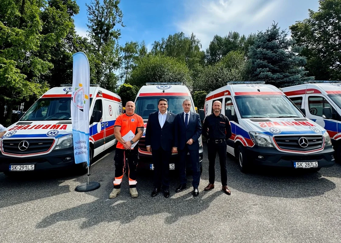 Nowy ambulans dla szpitala w Gliwicach. Pojazd ma wartość ponad 124 tys. zł