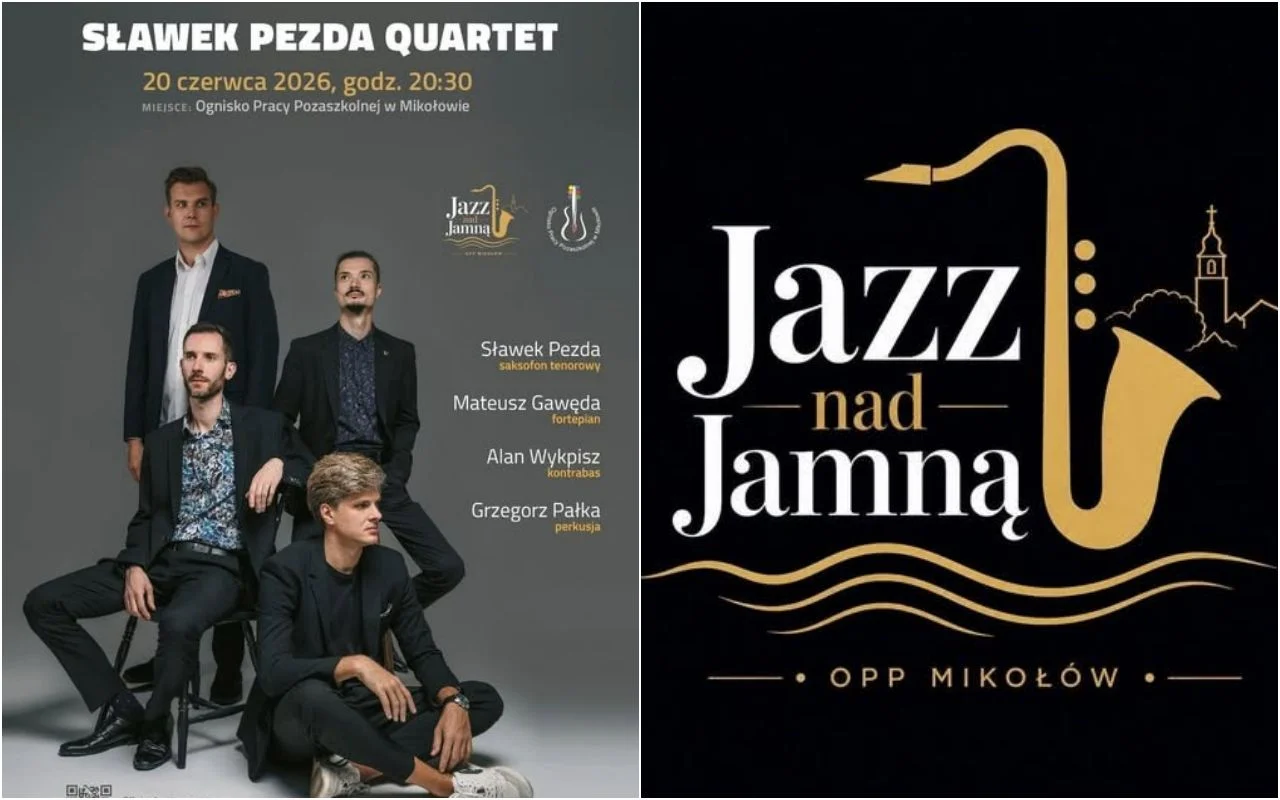 Jazz nad Jamną rusza w Mikołowie. Na początek Sławek Pezda Quartet