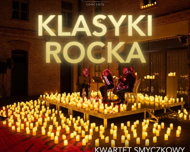 Klasyki Rocka przy świecach – koncert smyczkowy w Katowicach