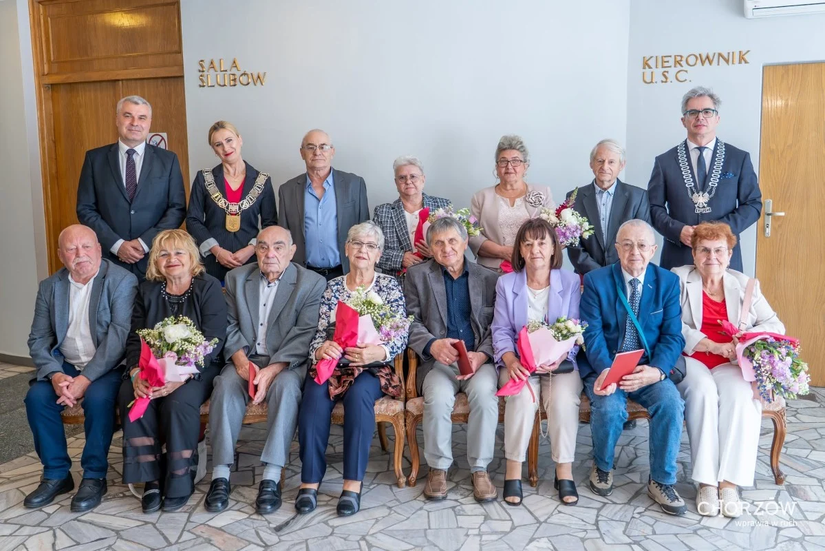 50 lat miłości, szacunku i wytrwałości. Chorzowskie pary świętowały Złote Gody