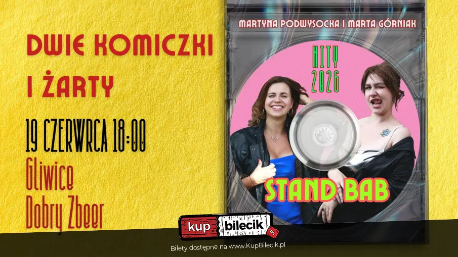 Stand-up Martyny Podwysockiej i Marty Górniak w Gliwicach / fot. Organizatora