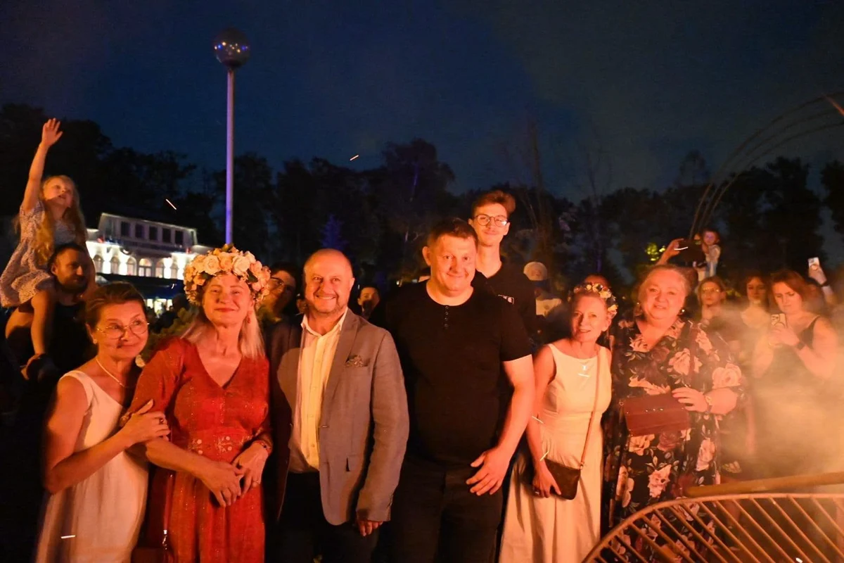 Magiczna Noc Świętojańska w Rudzie Śląskiej. Mieszkańcy powitali lato w Parku Strzelnica / fot. UM Ruda Śląska