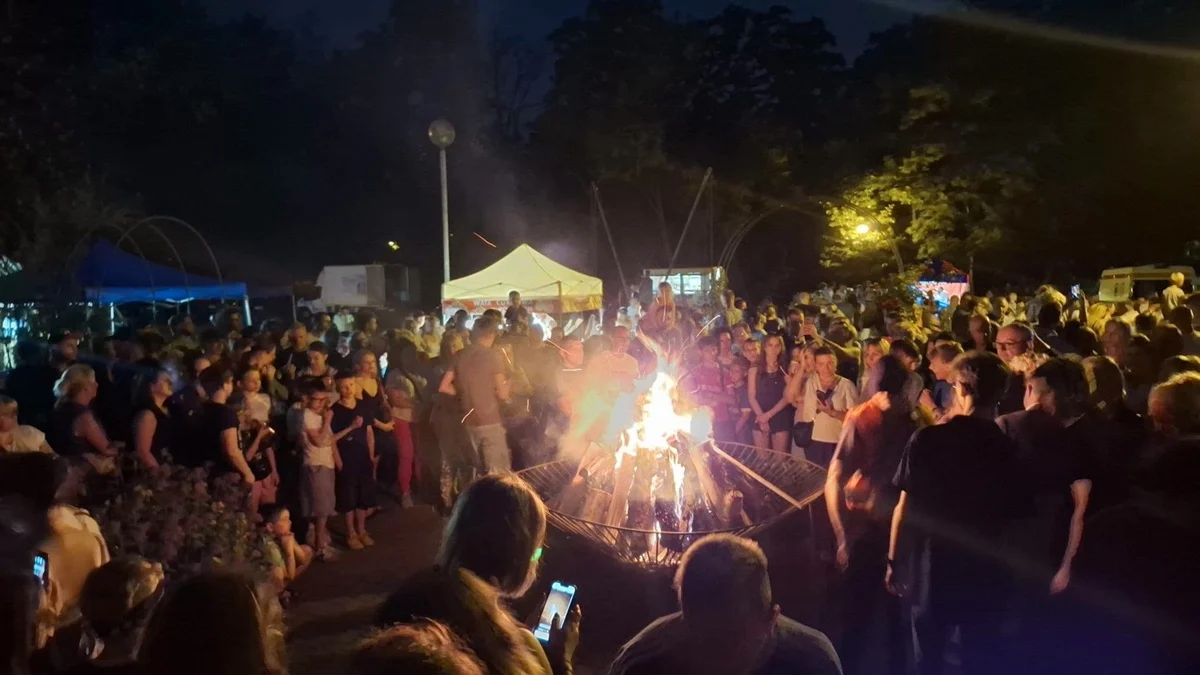 Magiczna Noc Świętojańska w Rudzie Śląskiej. Mieszkańcy powitali lato w Parku Strzelnica / fot. UM Ruda Śląska