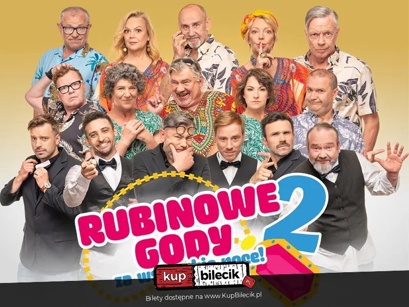„Rubinowe gody 2: Za wszystkie noce!” – komedia w Sosnowcu / fot. organizatora