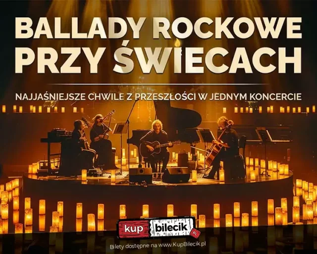 „Ballady rockowe przy świecach” w Teatrze Ziemi Rybnickiej