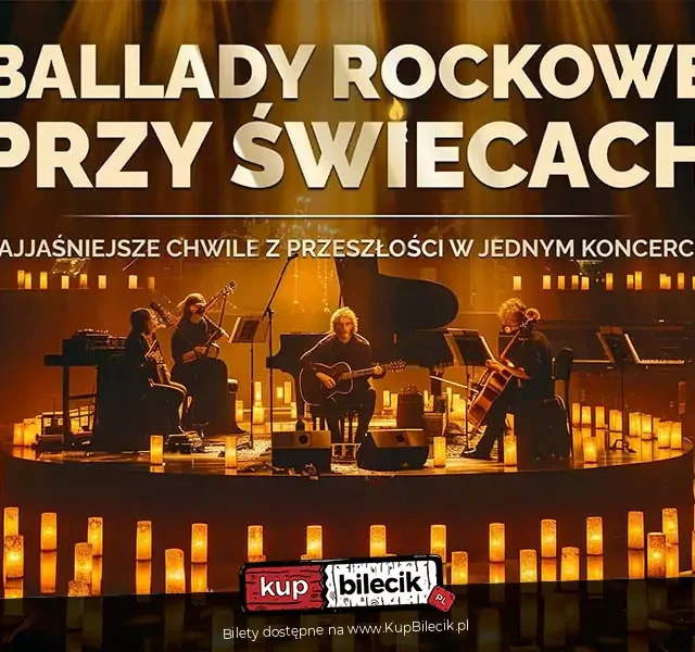 „Ballady rockowe przy świecach” w Teatrze Ziemi Rybnickiej