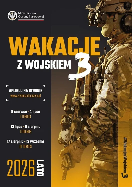 „Wakacje z wojskiem 3”. Prawie 6 tys. zł za udział w szkoleniu / fot. PUP Tychy