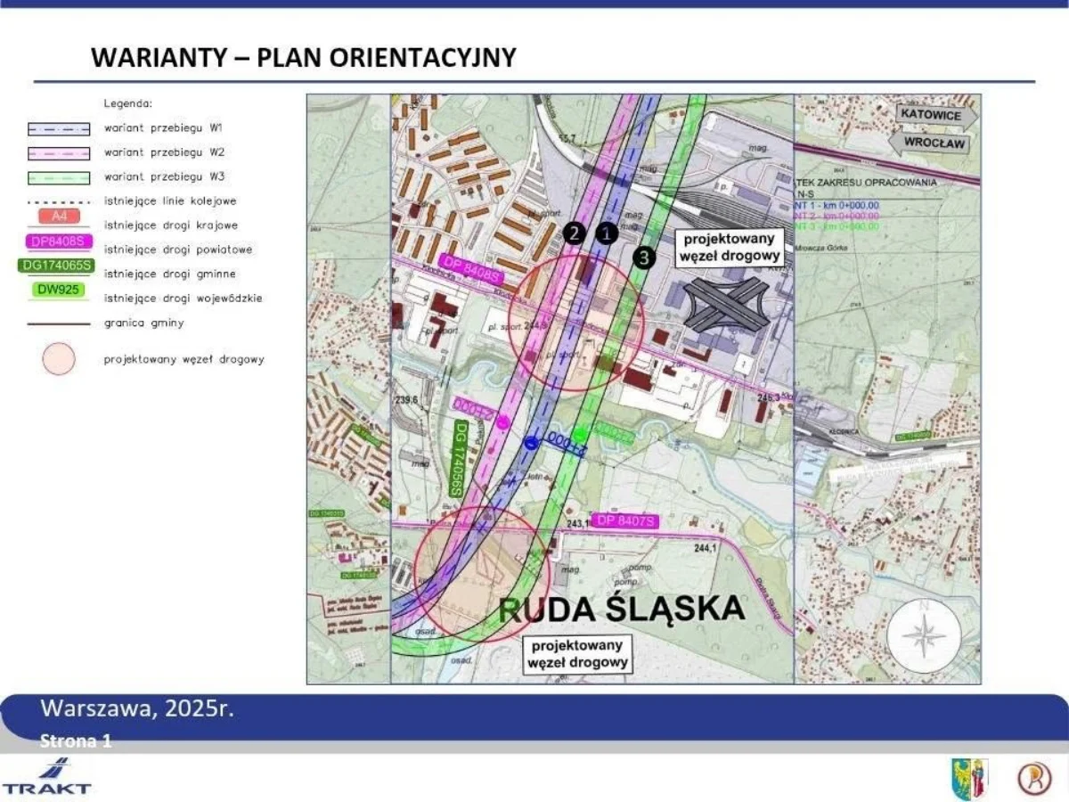 Trasa N-S w Halembie. Miasto przeanalizuje postulaty mieszkańców / fot. UM Ruda Śląska