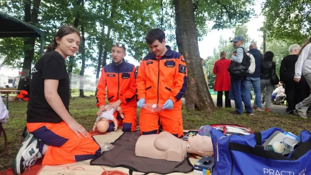 Piknik Rodzinny przy Szpitalu Miejskim w Rudzie Śląskiej zakończony sukcesem